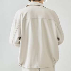 Vestes d'hiver décontractées pour hommes à manches longues, col montant, fermeture éclair intégrale, service OEM disponible - Product Image 4