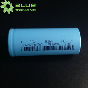Batería 26650 personalizada de alta calidad, 3,6 V, 3,7 V, 5000mAh, celda de batería cilíndrica recargable de iones de litio para linterna Led - Product Image 4