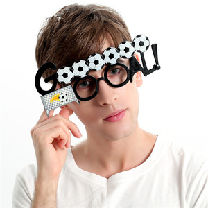 Lunettes <span class=keywords><strong>de</strong></span> football pour fans, coachs, joueurs, femmes et hommes – Idéales pour les soirées, les anniversaires et les événements sportifs - Product Image 1