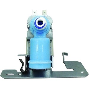 วาล์วทางเข้าเครื่องทำน้ำแข็ง WR57X10033 120V วาล์วน้ำตู้เย็นไฟฟ้าอะไหล่ทดแทนติดตั้งง่าย - Product Image 1