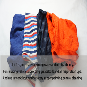 Stracci di Cotone 100% Senza Pelucchi da 10KG 15KG 20KG 25KG, Scarti di Tessuto Tagliato, Stracci Colorati da Magliette - Product Image 2