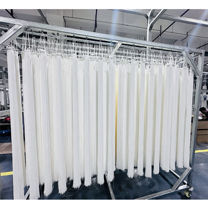 Sistema de módulo MBR 10m2 20m2 Membrana de plástico PVDF Nueva máquina de tratamiento de aguas residuales para restaurante Bomba de granja PLC - Product Image 3