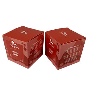 10 paquetes personalizados de caja de embalaje de té de jazmín, cajas pequeñas plegables para flores naturales y té de frutas - Product Image 5