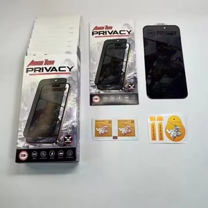 OG Armor <span class=keywords><strong>Tiger</strong></span> 9H ESD Protecteur d'écran anti-empreintes digitales 10PCS BOX Privacy Mobile Phone Verre trempé pour <span class=keywords><strong>iPhone</strong></span> 16 17 <span class=keywords><strong>Pro</strong></span> <span class=keywords><strong>Max</strong></span> - Product Image 1