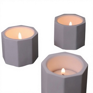 Handmade Epoxy Resin <b>Candle</b> Holder Modern Decorative <b>Candle</b> <b>Stand</b> for Home and Office Decor - Product Image 3