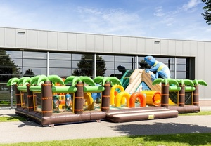 Jungle Ngoài Trời Khổng Lồ <span class=keywords><strong>Bouncy</strong></span> <span class=keywords><strong>Castle</strong></span> Inflatable Trung Quốc Inflatable Lâu Đài <span class=keywords><strong>Bouncy</strong></span> Để Bán - Product Image 4