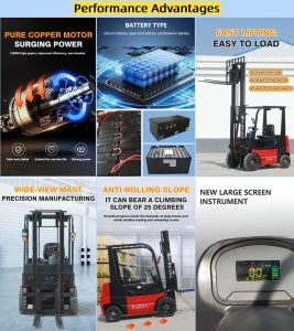 Montacargas Eléctrico de 1-5 Toneladas |   Directo de Fábrica |   Certificado CE |   Montacargas Eléctrico de <span class=keywords><strong>3</strong></span> Toneladas para el Hogar y Pequeños Almacenes - Product Image 6