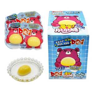 Caramelos de Goma con Forma de Oso, Sabor Frutal, Etiqueta Privada Personalizada, con Luteína, Nutritivos, en Caja OEM, Venta al Por Mayor - Product Image 1