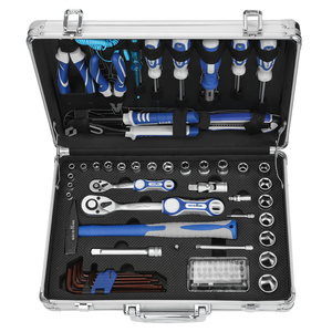 Juego de Herramientas STEELTREKS de 83 Piezas, Precio al por Mayor, Juego de Herramientas de Alta Calidad para Reparación de Automóviles y Hogar, Incluye Estuche de Aluminio CR-Vin 18301 - Product Image 3