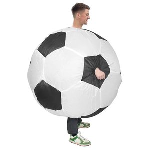 زي كرة قدم قابل للنفخ مضحك لحفلات الهالوين للبالغين من الجنسين - Product Image 3
