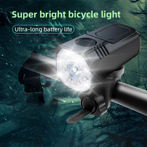 Phare avant de vélo durable 1000 Lumen noir LED <span class=keywords><strong>lampe</strong></span> rechargeable montée sur guidon avec 4 modes IP65 étanche Standard - Product Image 4