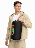 Enceinte portable BKK / OEM 80W IPX5 avec microphone intégré, longue autonomie de batterie, lumière LED RGB pour Boombox extérieur