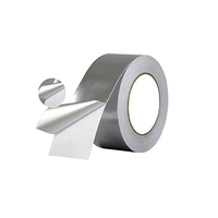 Ruban isolant en fibre de verre et aluminium LONTOM, épaisseur 0,20 mm, adhésif silicone, ignifuge, résistant à la chaleur, haute résistance à la traction