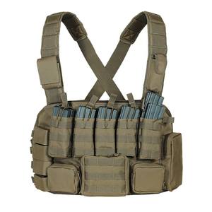 Aparejo de cofre táctico ajustable, chaleco de combate coyote, aparejo de cofre de asalto modular con bolsas de revista - Product Image 1