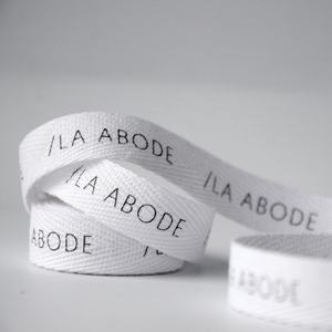 Ruban en jute et lin en gros, rouleau de ruban à friser imprimé avec logo, ruban d'emballage cadeau élégant et naturel - Product Image 1