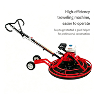 Machine à lisser les sols en ciment robuste, haute puissance, pour le lissage des surfaces routières et la finition du béton