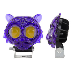 ไฟสปอร์ตไลท์มอเตอร์ไซค์แบบ LED สองสี รุ่น Head Design สำหรับรถบรรทุกและ ATV กันน้ำ รับประกัน 2 ปี รุ่น MO70 - Product Image 4