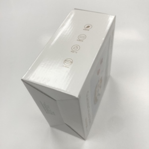 Boîte <span class=keywords><strong>en</strong></span> carton pliante blanche brillante avec rabat supérieur imprimé emballage au détail pour ustensiles de cuisine bols <span class=keywords><strong>en</strong></span> verre - Product Image 6
