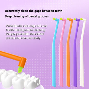 Cepillo Interdental de Precisión para Cuidado Dental, Cerdas Superfinas para la Salud Bucal, Nailon y Acero Inoxidable, Elimina la Placa y Protege las Encías - Product Image 5