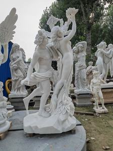 Sculpture Dame Statue pour Parc Public Extérieur Dame de Justice Statue Pierre Nake Fille Statue - Product Image 5