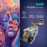 Máquina de Impresión DTF A3+ de 12 Pulgadas con Sistema de Agitación de Polvo, Modelo de Rollo a Rollo para XP600, Modelo A3 Nuevo