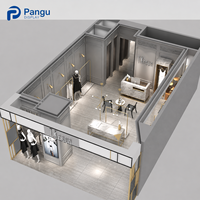 Comptoir de caisse moderne en marbre pour magasin de vêtements, vitrine de présentation personnalisée pour la vente au détail, mobilier de boutique