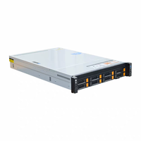 Boîtier d'ordinateur rackable 2U 8 baies SATA/SAS pour serveur de stockage de données