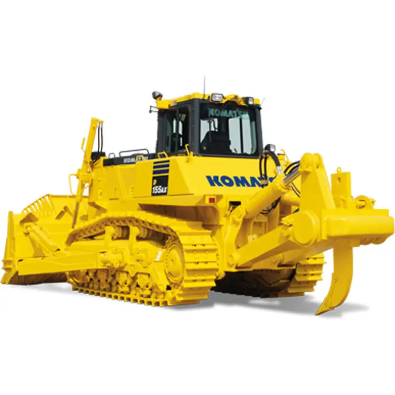 Trator de esteira Komatsu D155AX-5, trator usado Komatsu D155 de origem japonesa para venda