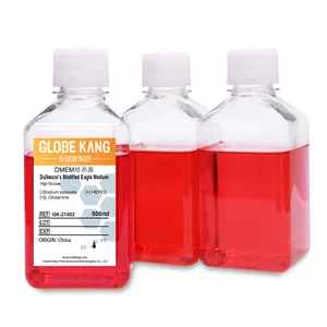 DMEM cell culture media biology reagents manufacturers china with L-Glutamine, HEPES Without Sodium Pyruvate 500ml High Glucose