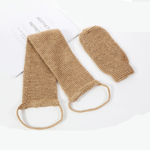 Respetuoso con el medio ambiente Natural <span class=keywords><strong>Sisal</strong></span> Loofah Back Bath <span class=keywords><strong>Belt</strong></span> Scrubber Limpieza trasera <span class=keywords><strong>Sisal</strong></span> Strap Back Scrub - Product Image 2
