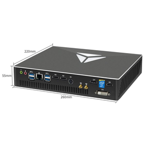 มินิพีซี Core I9-10900F 10 คอร์ 16GB DDR4 512GB M.2 SSD โฮสต์ขนาดเล็ก 4USB3.0 ความเร็วสูง สำหรับเล่นเกม รุ่น MV200-1090 - Product Image 3
