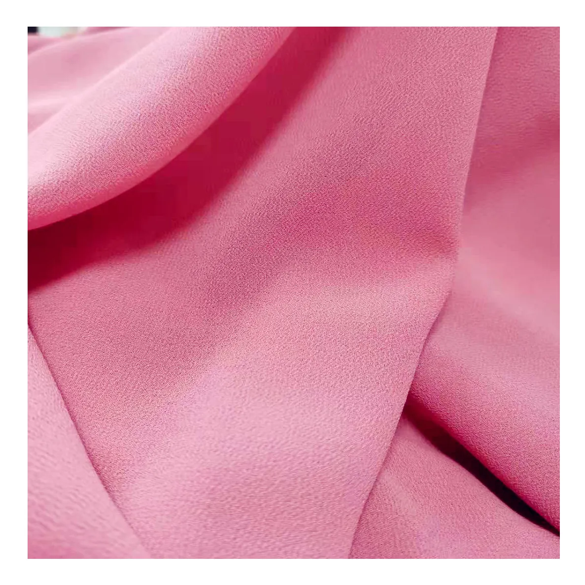 75D 2400 2800 twist pearl chiffon fabrics manufacturer solid chiffon bead crepe fabrics for dress and scarfs