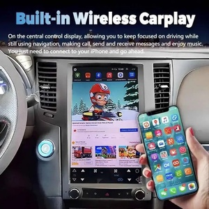 Radio Multimedia con Pantalla Táctil IPS de 13.6 Pulgadas, GPS, Carplay y Android para Infiniti FX30 FX35 FX37 FX50 QX70 2009-2016 - Product Image 3