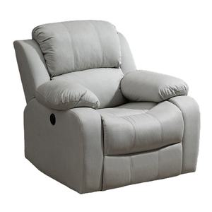 كرسي استرخاء مفرد فخم وعصري لغرفة المعيشة، رفع يدوي، كهربائي، جلد صناعي (PU) - Product Image 1