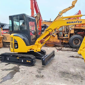 Komatsu PC35MR รถขุดดินขนาดเล็กแบบตีนตะขาบ4ตันพร้อมส่วนประกอบหลักของปั๊มกระปุกเกียร์ - Product Image 1