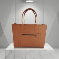 Sac fourre-tout léger en fibre de polyester OEM grande capacité avec fermeture éclair pour documents, idéal pour l'organisation de bureau