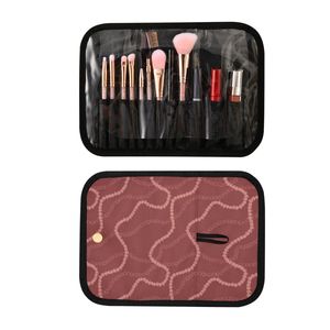 3-in-1 Makeup Bag Hawaiian Lei Design Portable Hanging Travel Makeup Bag Set Women Cosmetic Toiletry Organizer with Logo - Product Image 3