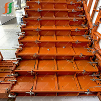 Coffrage léger réutilisable pour escaliers en béton, installation facile pour la construction résidentielle de bâtiments de grande hauteur - Vente chaude