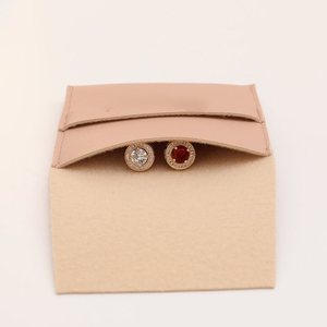 Custom Flap Cotton Fabric <b>Envelope</b> <b>Gift</b> Packaging Dust Bags for Luxury for Velvet Jewelry <b>Boxes</b> Cosmetics - Product Image 4