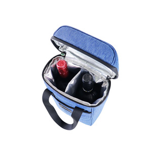 Bolsa térmica personalizada para golf, bolsa térmica para vino de aluminio, bolsa pequeña para llevar bebidas, café, comida, bolsa térmica para entrega de vino - Product Image 5