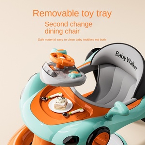 <span class=keywords><strong>2026</strong></span> Katlanabilir Çok Fonksiyonlu Bebek Yürüteci Devrilmez 6-18 Ay Arası Bir Yaşındakiler İçin Dayanıklı Plastik Gövde - Product Image 2