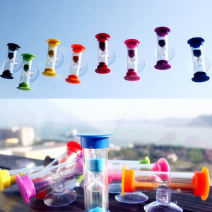 Minuteur de sable électrique avec ventouse, jouets, horloge, cadeaux pour enfants, fermoirs, sablier de brossage - Product Image 4