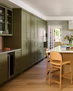 버몬트 베스트 셀러 주방 가구 단단한 나무 주방 캐비닛 싱크대와 현대 석영 돌 조리대 주방 캐비닛 세트 - Product Image 5