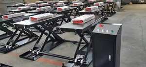 बिक्री पर स्वचालित रूप से न्यूमेटिक सुरक्षा लॉक के साथ मध्य वृद्धि कैंची कार लिफ्ट - Product Image 3