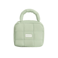 Sac de maquillage rembourré en coton de grande capacité, de couleur bonbon, personnalisé par DICHOS Fashion, pour l'organisation des cosmétiques, à la maison ou en voyage