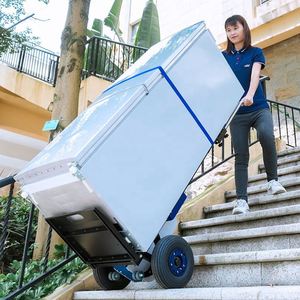 Elektrische Trolleyladder Trolley Trappen Dollies Klimmer Trolli Truck Elektrische Handgreep Wiel Handkar Bagage Kruiwagen Lift Trap - Product Image 6