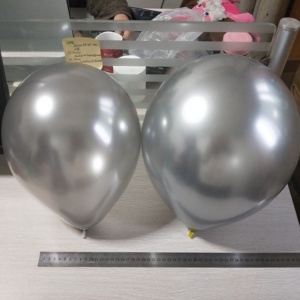 Usine vendre saint-valentin Chrome ballons métalliques en latex ballon - Product Image 5