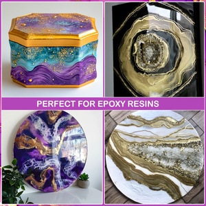 Pasta de Pigmento Metálico para Resina Epoxi, Tinte Opaco de Alta Concentración, Polvo de Mica para Arte en Resina, Joyería y Mesas de Río - Product Image 6