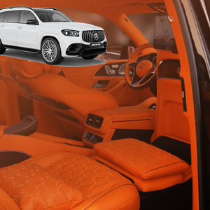 Kit de Moldeo para 4 Plazas, Actualización 2022 AMG GLS63 (X167) - Naranja - Product Image 3