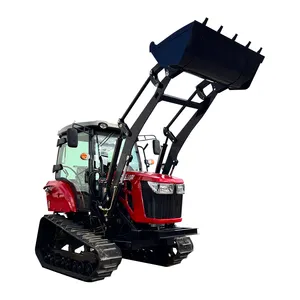 YSCT-100 Crawler Type Rubber Tracking Tractor 100hp Paddy Farm agricultural machinery & equipment Farm Tractors